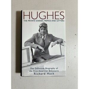 Howard Hughes Diaries Memos… Billionaire Richard Hack 2001 1st Edition HC DJ